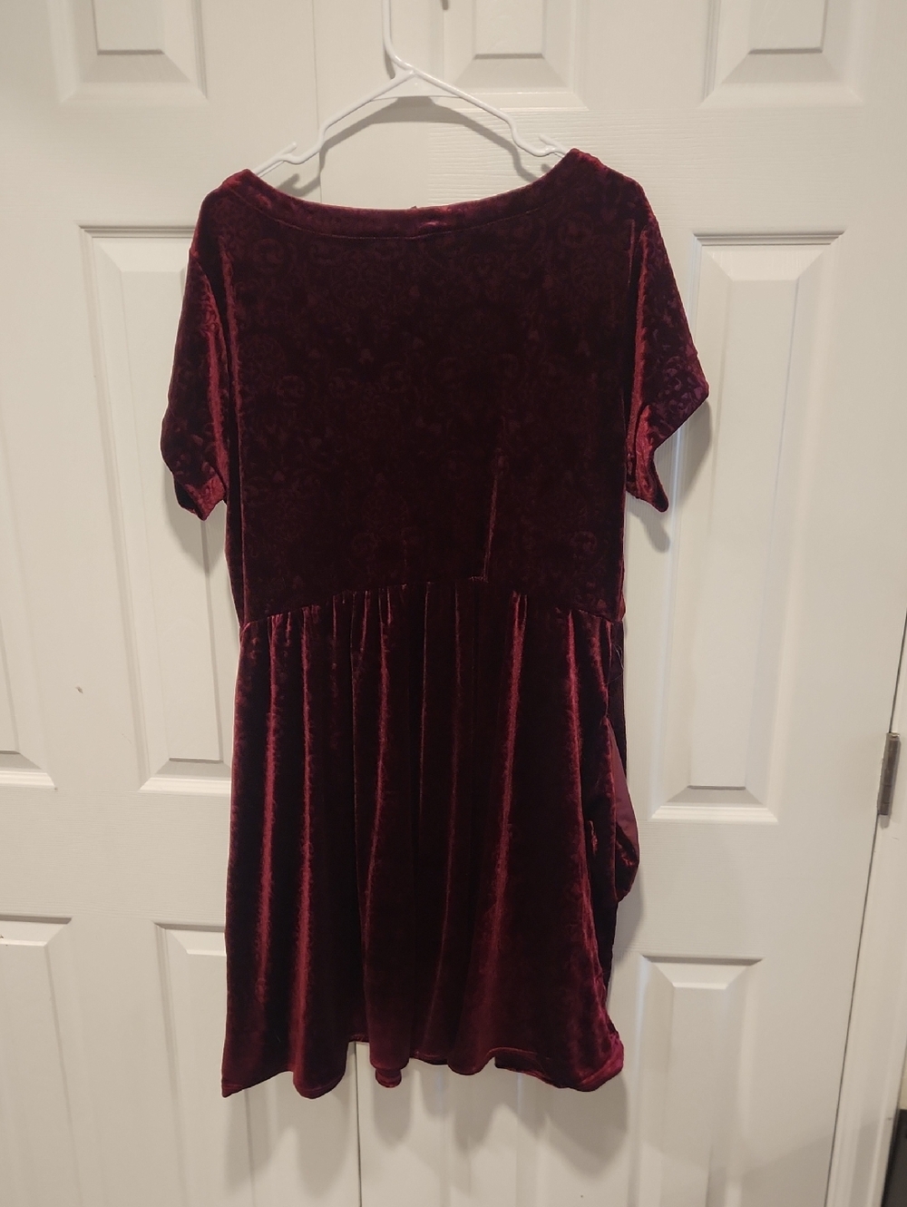 Torrid/Disney Mickey Velvet Paisley Dress - Picture 4 of 5